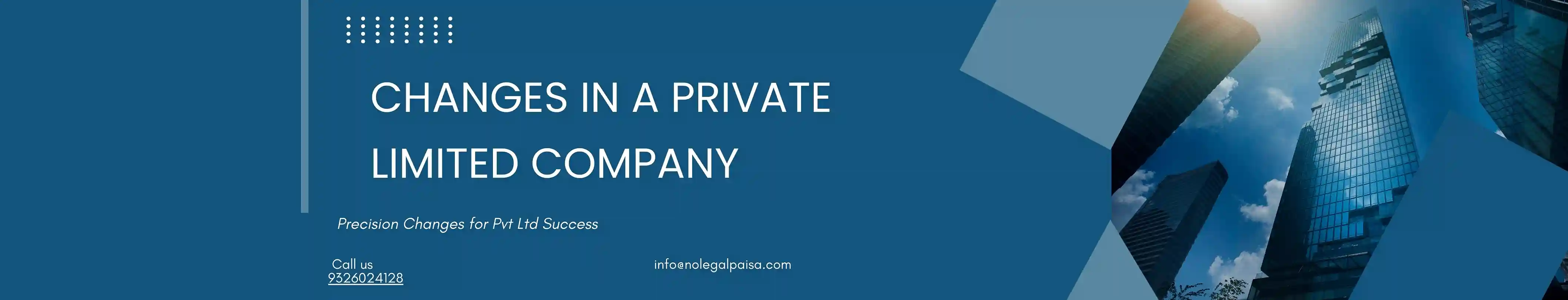 Changes in PVT LTD Banner